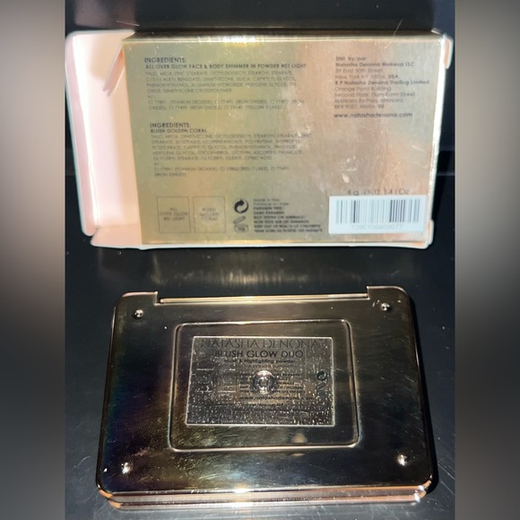 NATASHA DENONA Mini Blush Glow Duo. Rosy, Cheeks, Brighten, Light, Shiny, Smooth - Picture 3 of 8